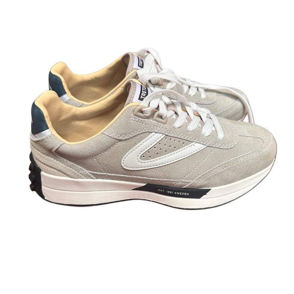 TRETORN Beige and White Sneakers